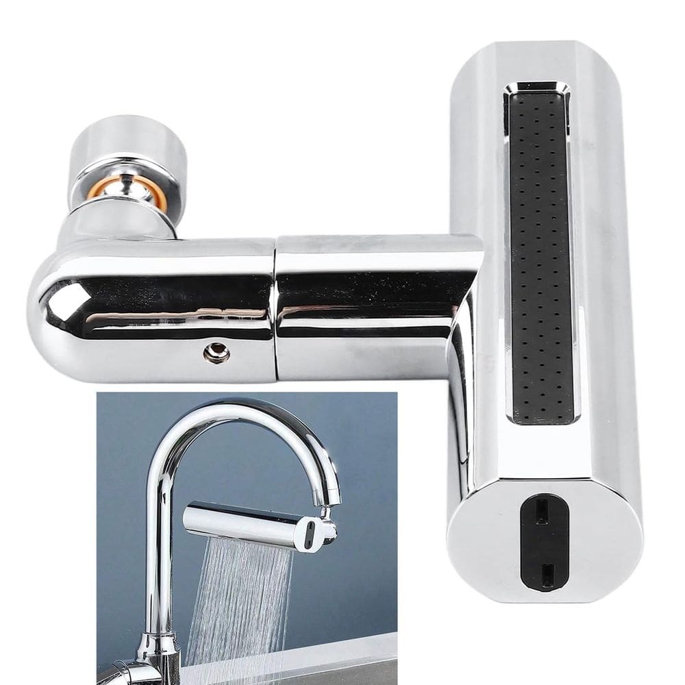 Extensor Torneira 4 Modos Cozinha Pia Arejador Ajustavel Cascata Agua Alta Pressao Anti Respingos Casa Limpeza