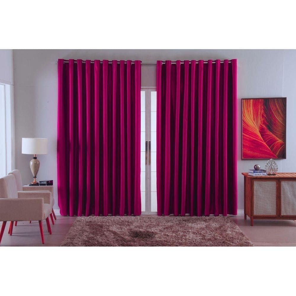 Cortina Blackout Em Tecido Ellegance Sala Quarto 3,00X2,80