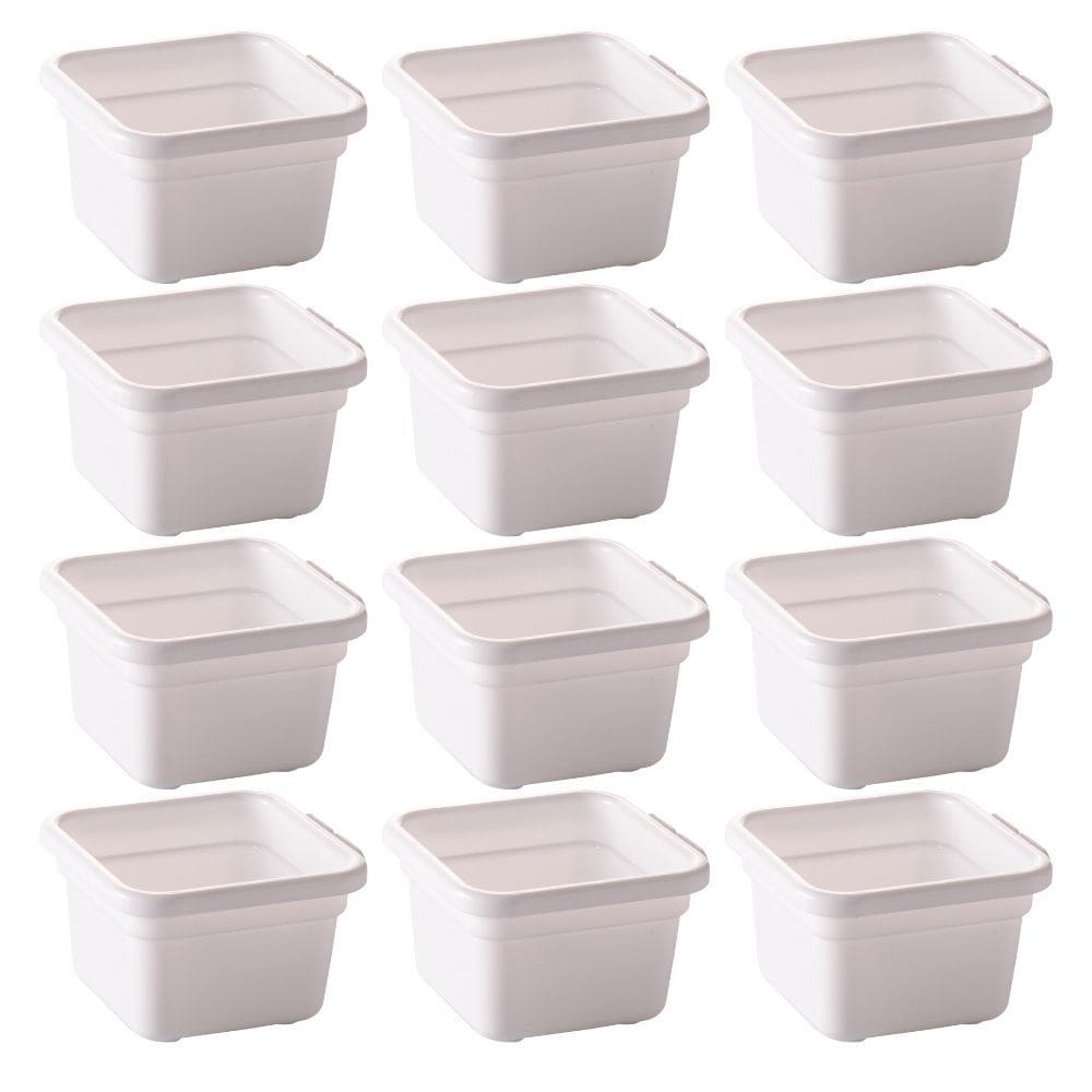 Organizador de gavetas e talheres modular 7,5 x 7,9 cm com 12 unidades Plasutil ref.9730