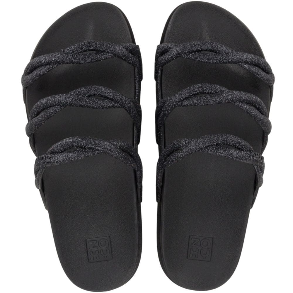 Tamanco Feminino Papete Casual Dia a Dia com Glitter Slide Jam Zaxy 18981