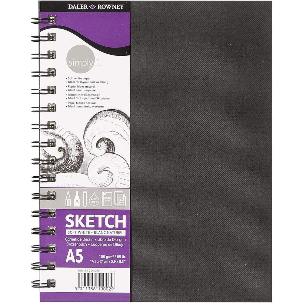 Sketchbook Espiral Simply 100g Daler Rowney