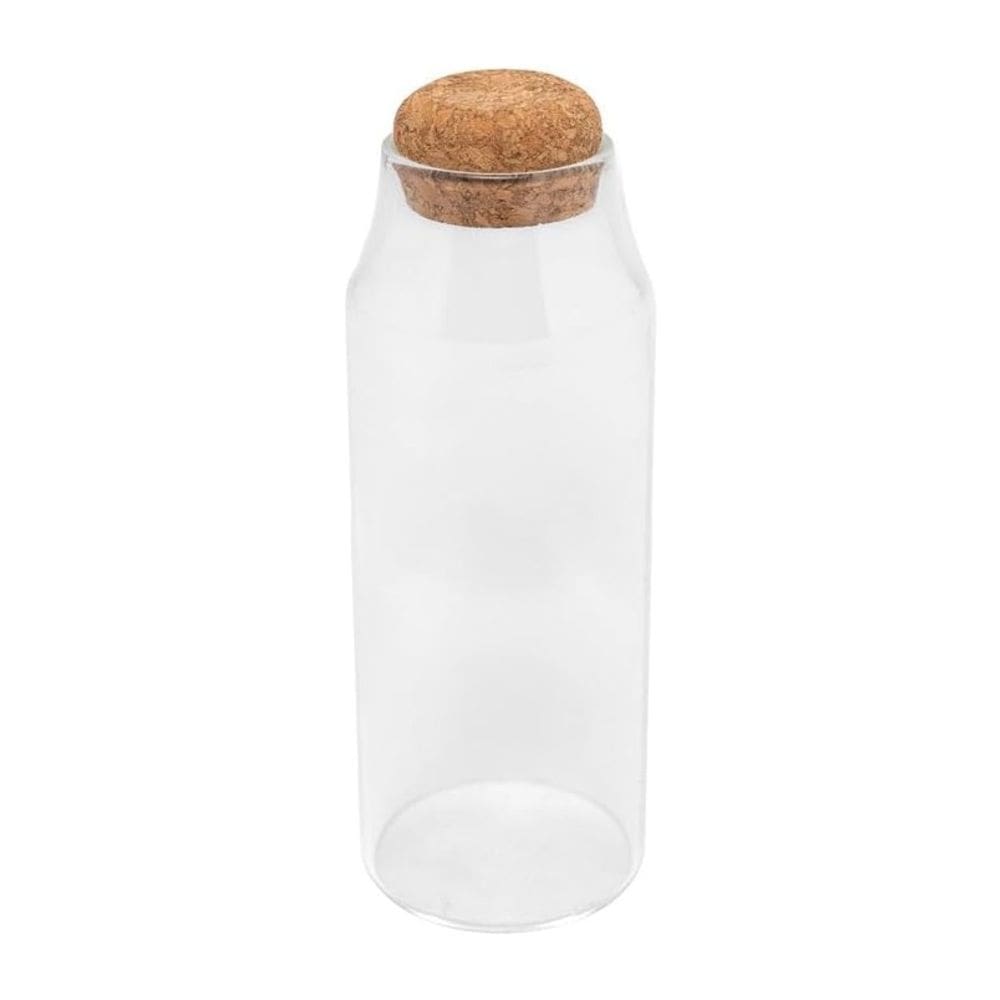 Porta Mantimento de Vidro Borossilicato com Tampa Rolha 820ml - Wolff