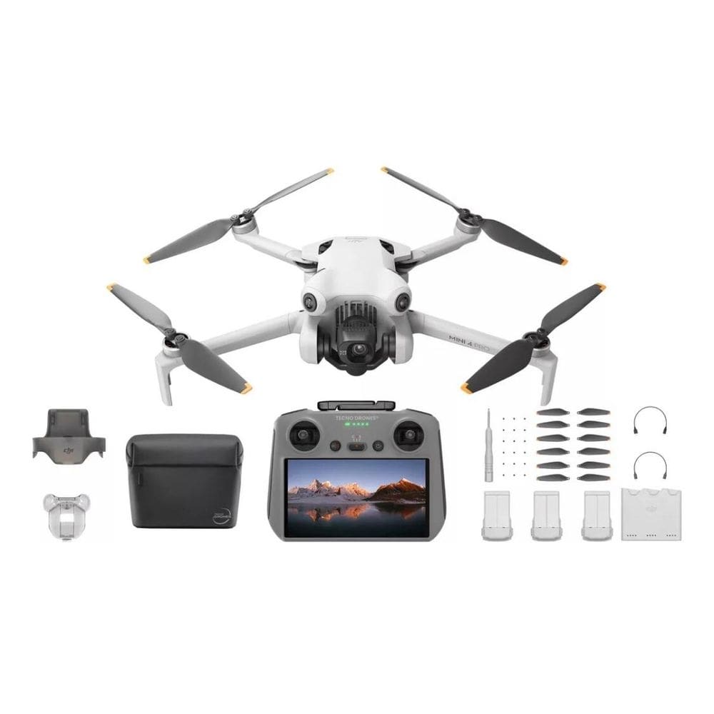 Drone Dji Mini 4 Pro Fly More Combo Dji Rc 2 Com Tela Dji043