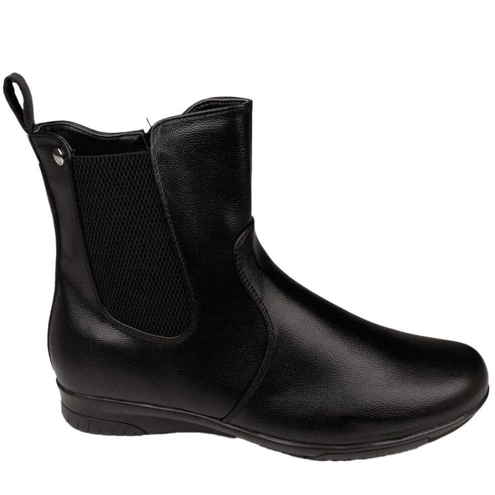 Bota Feminina Casual Conforto Cano Baixo Maleável Salto Baixo Mooncity 71141