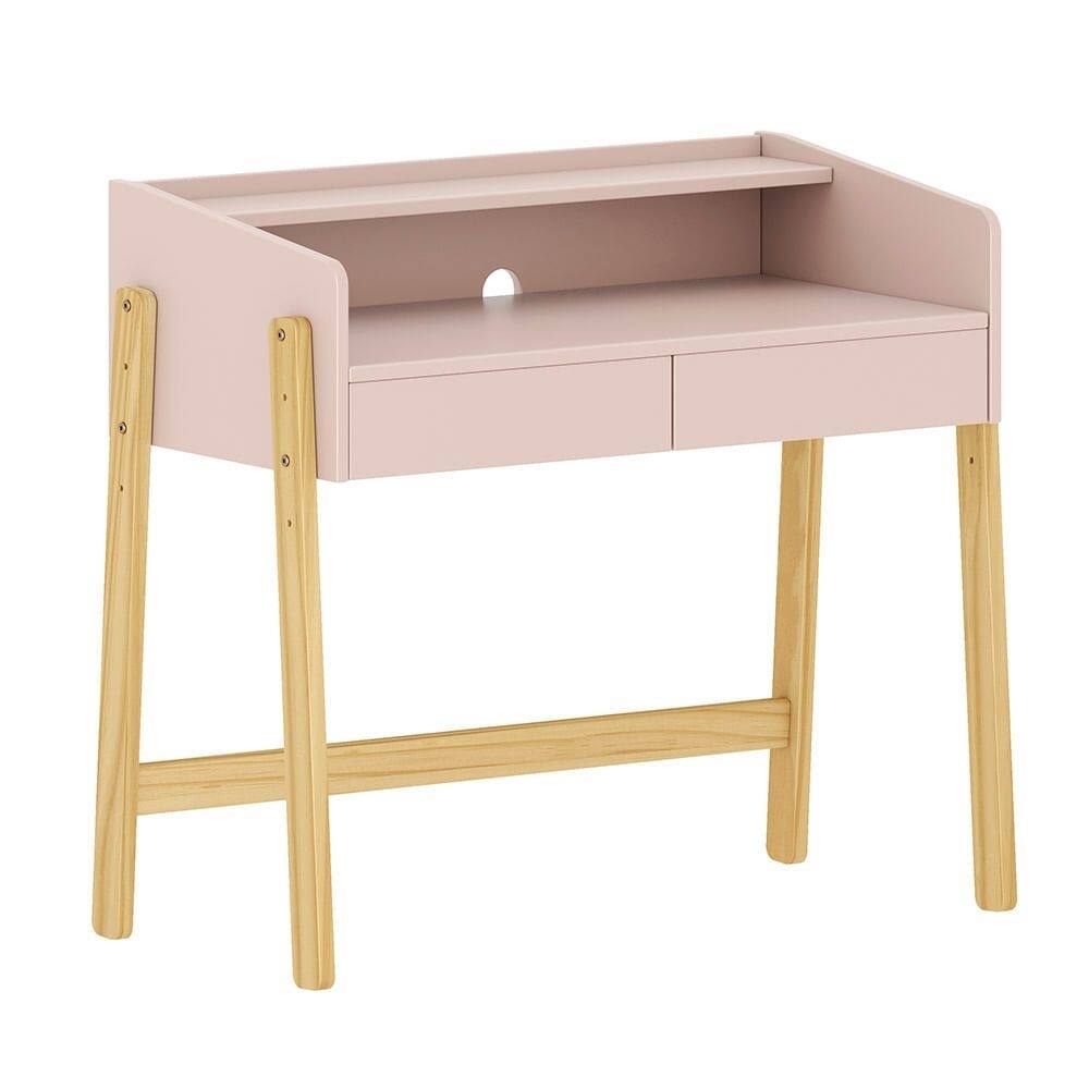 Mesa Play com Pé Regulável - Rosa