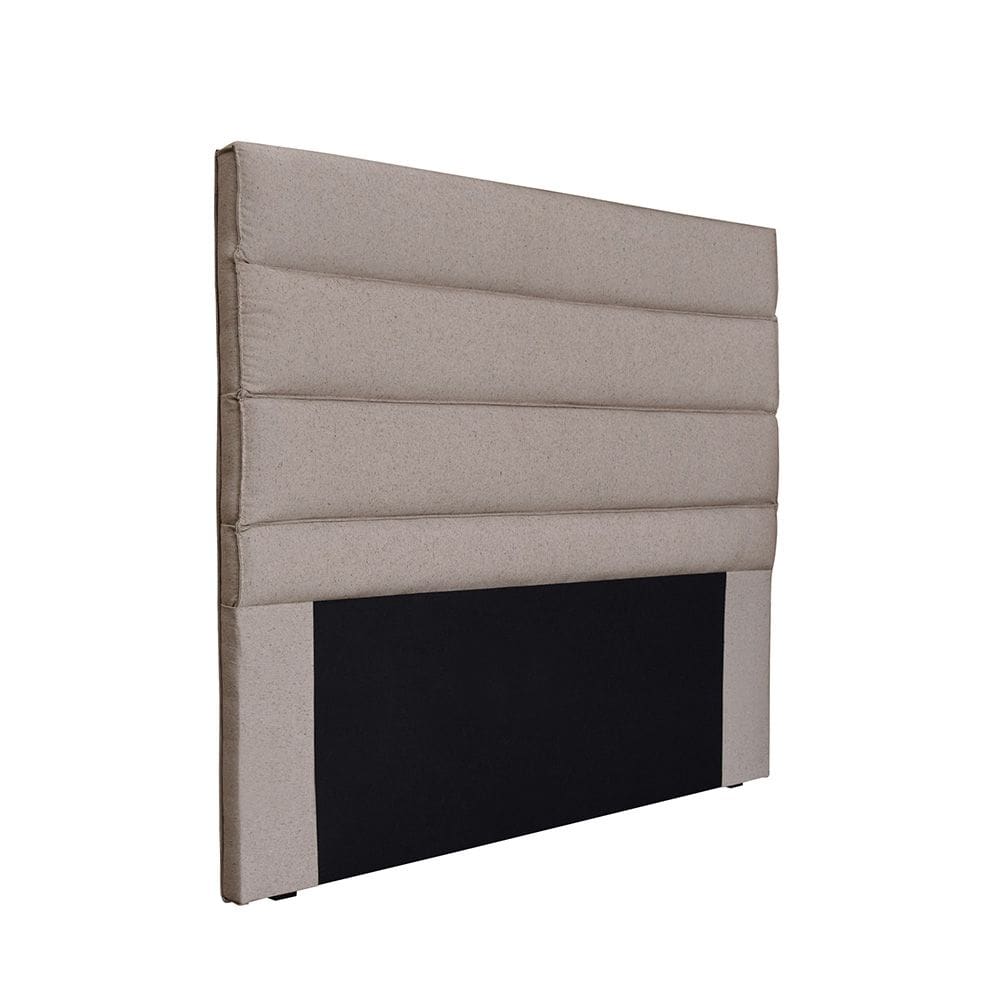 Cabeceira Cama Box Casal 140 cm Arles Linho Areia S04 - D`Rossi