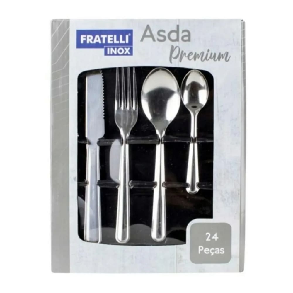 Faqueiro 24 Peças Fratelli Asda Premium