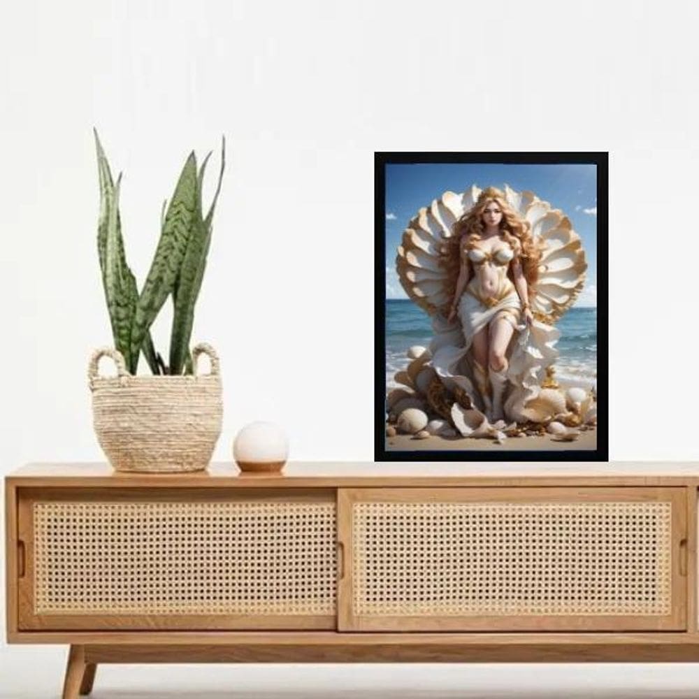 Quadro Decorativo Arquétipo De Afrodite 24X18Cm
