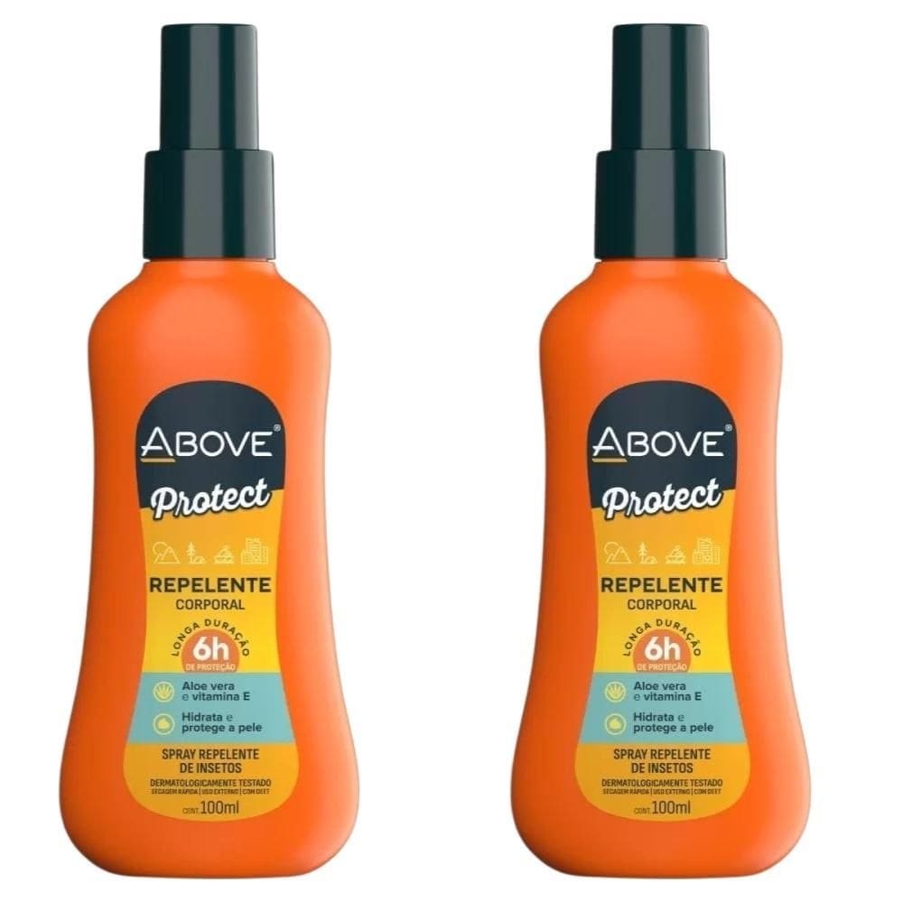 Kit 2 Repelente De Insetos Above Spray 100Ml