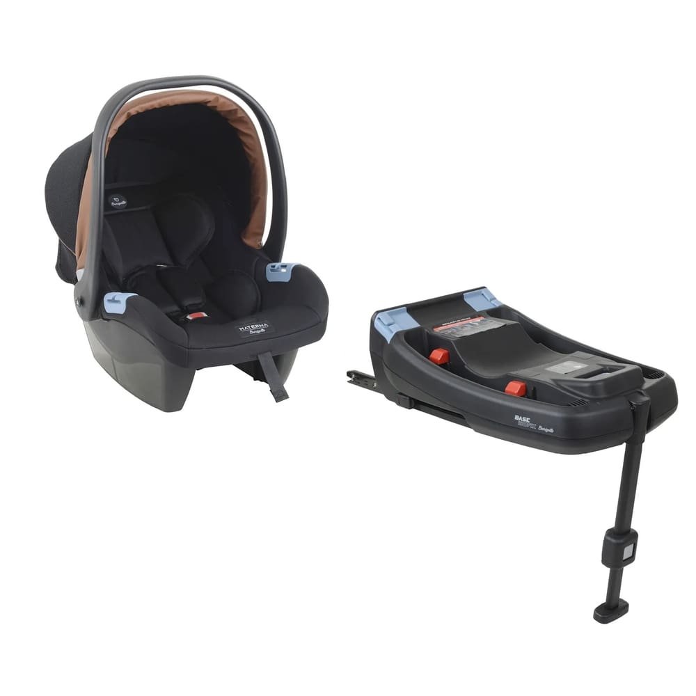 Cadeira Materna Preto Cobre + Base Isofix Burigotto
