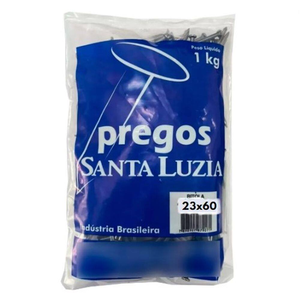 Prego Com Cabeca 23X60 Santa Luzia