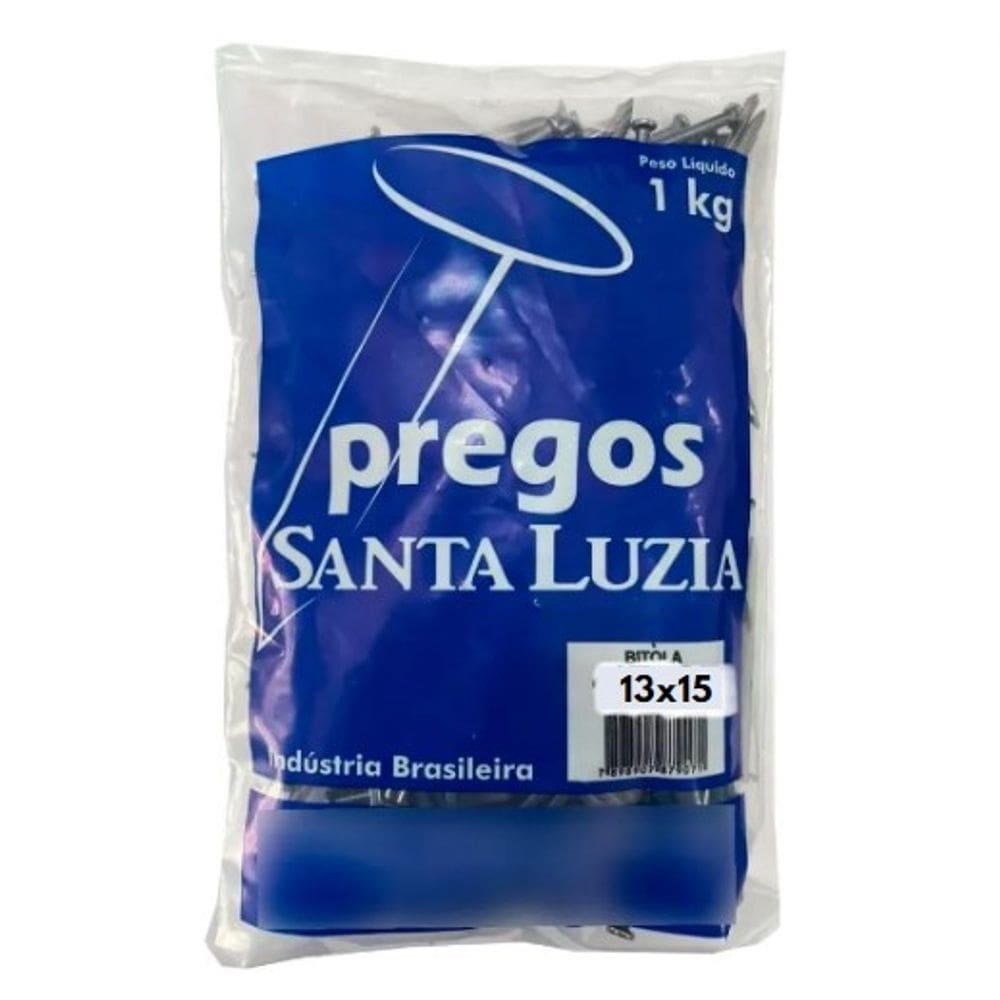 Prego Com Cabeca 13X15 Santa Luzia