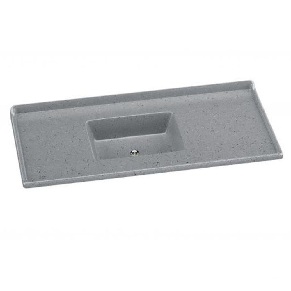 Pia Sintetica Std Gran 120Cm X 55Cm Cinza