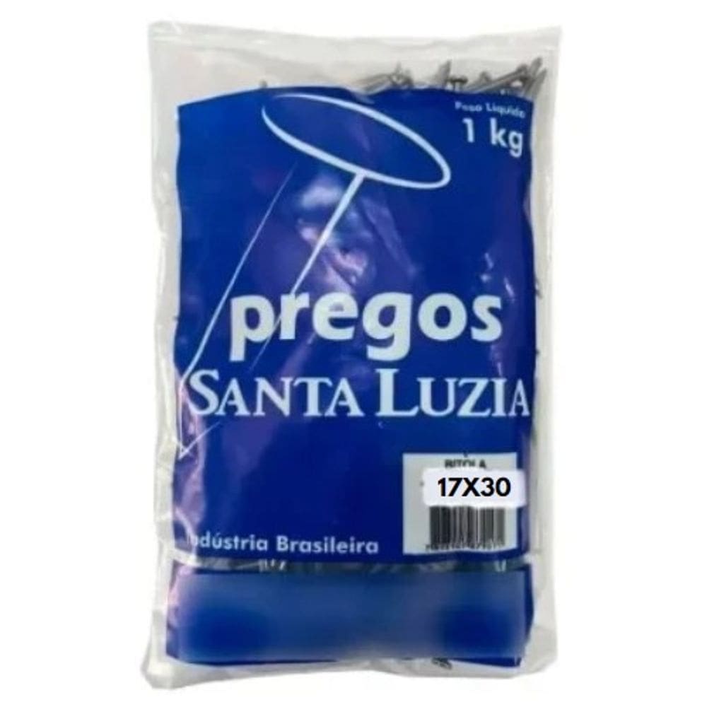 Prego Com Cabeca 17X30 Santa Luzia