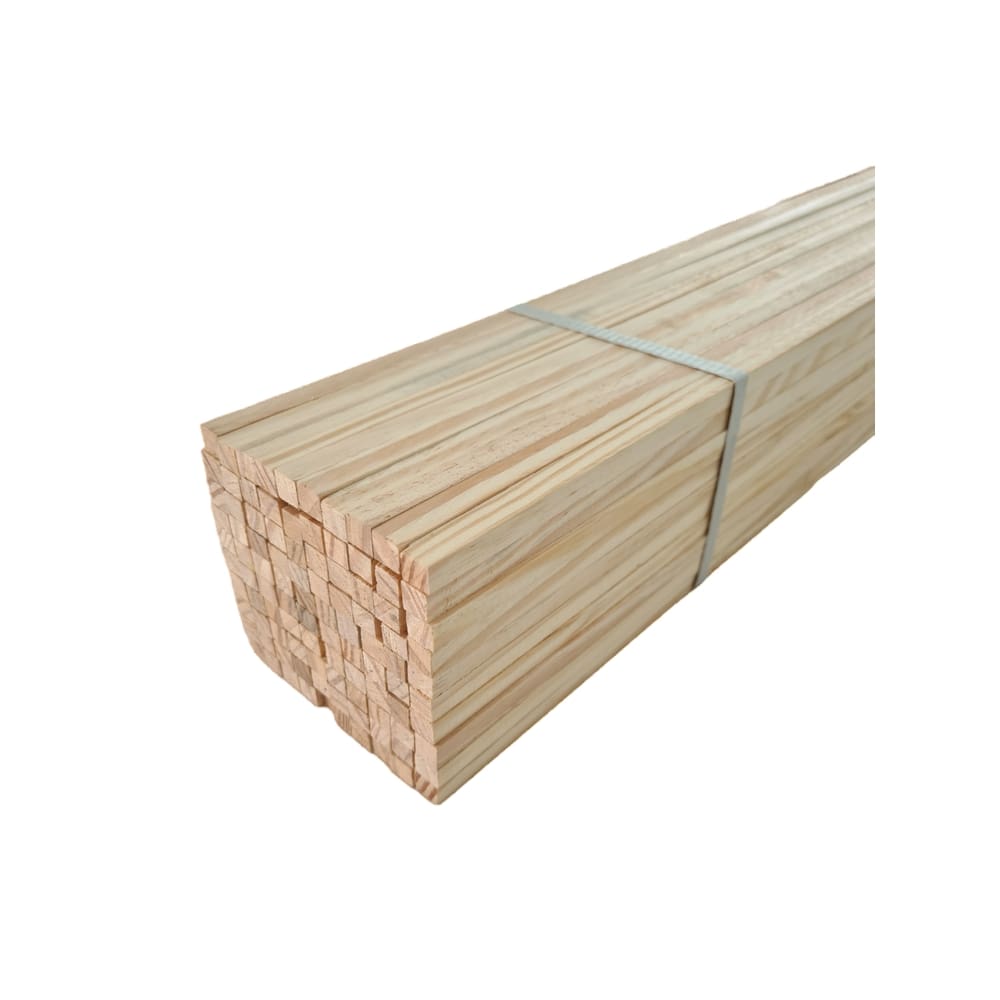 6 Ripas/Sarrafos de 1x3x100 cm Madeira de Pinus