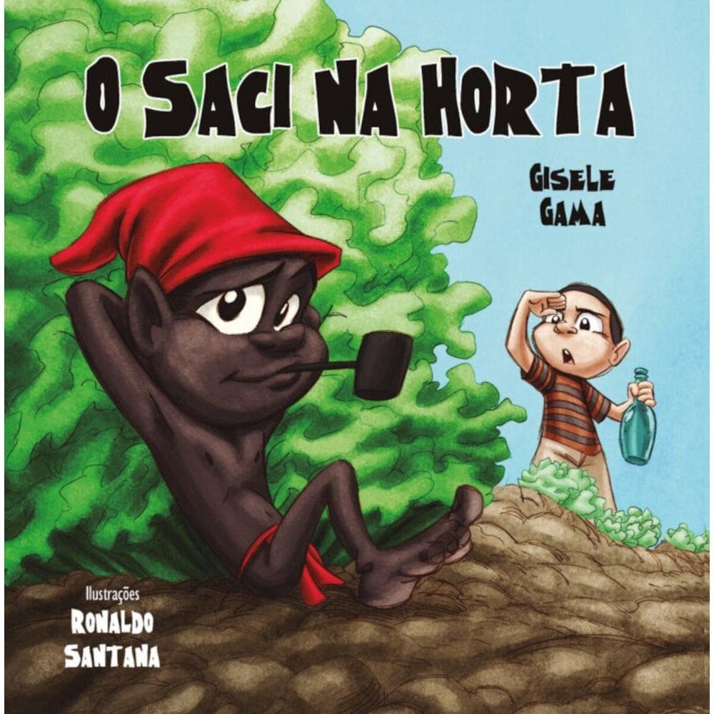 O saci na horta