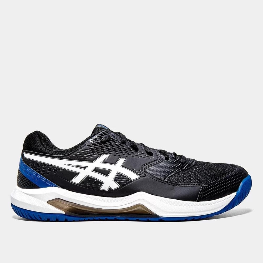 Tênis Asics Gel-Dedicate 8 Masculino - Preto e Azul claro