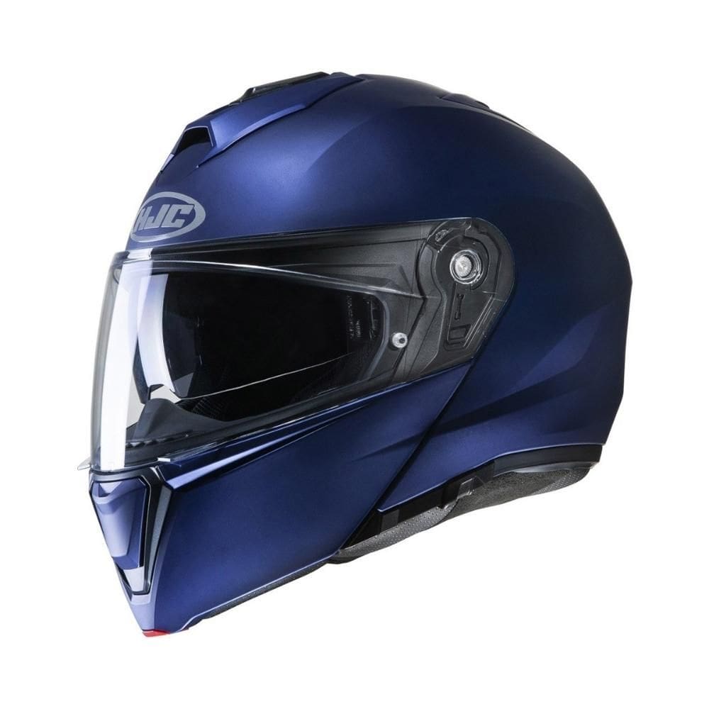 Capacete Hjc I90 Solid Azul Anodizado 59 [F016]