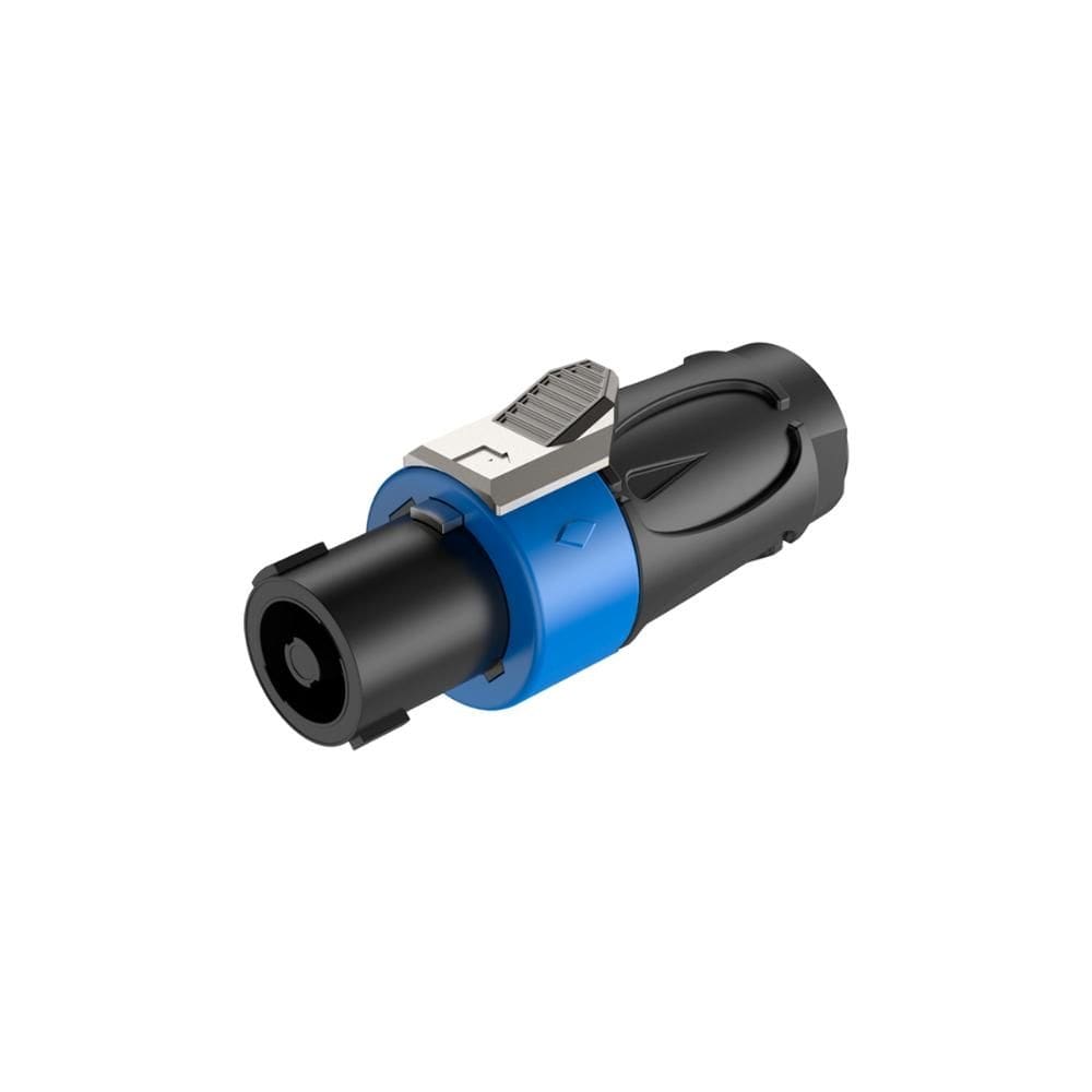 Conector Speakon Premium Fêmea Linha 4P Roxtone RS4F-N-BU