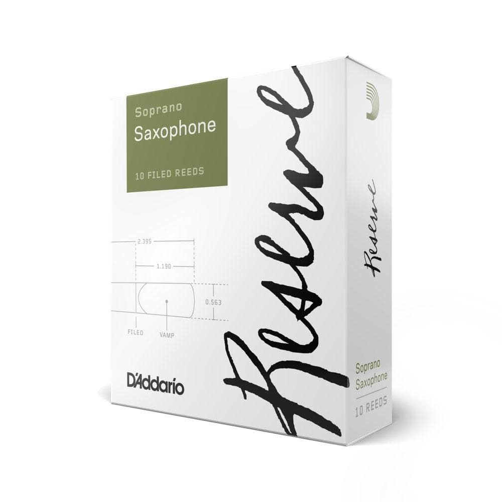 Palheta Sax Soprano 3.0 (10 Peças) D Addario