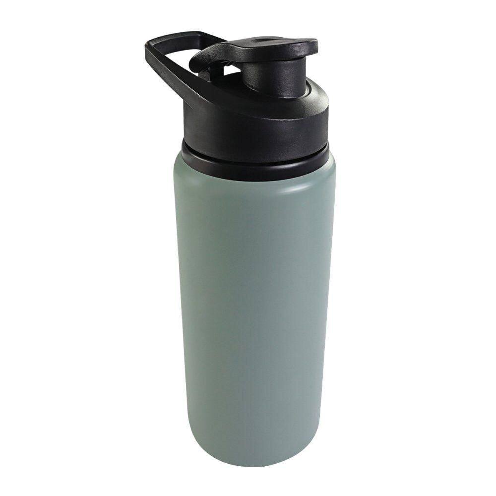 Garrafa Squeeze De Alumínio 600ml Com Alça - Verde