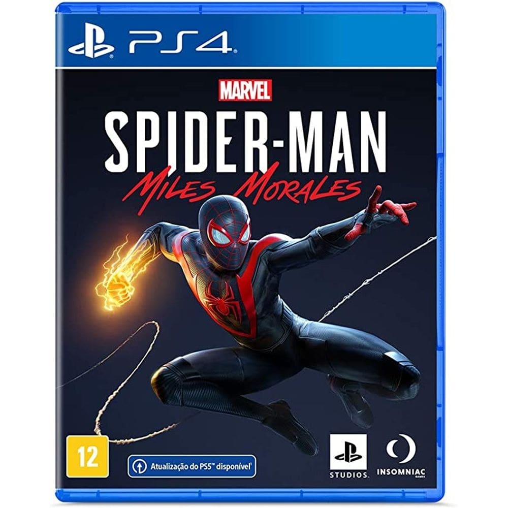 Spider Man Miles Morales Ps4 Lacrado