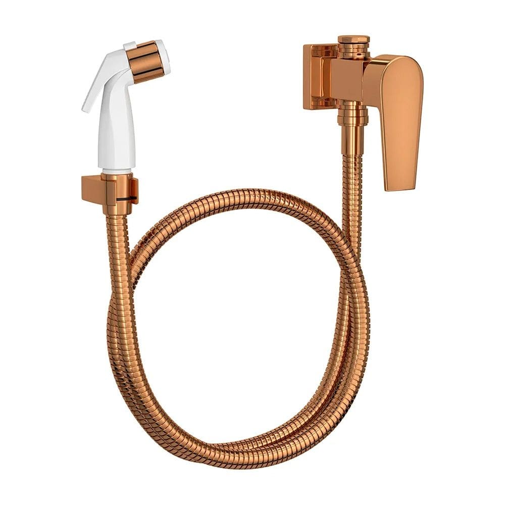 Ducha Higiênica Deca Level 1984.GL26.ACT.RD com Registro e Derivação Red Gold