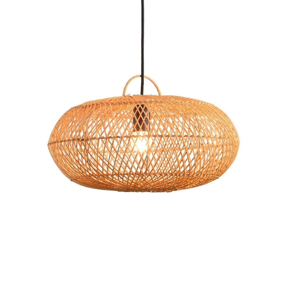 Lustre Pendente Skylight Ôtaki 4047 P Rattan E27 Bivolt