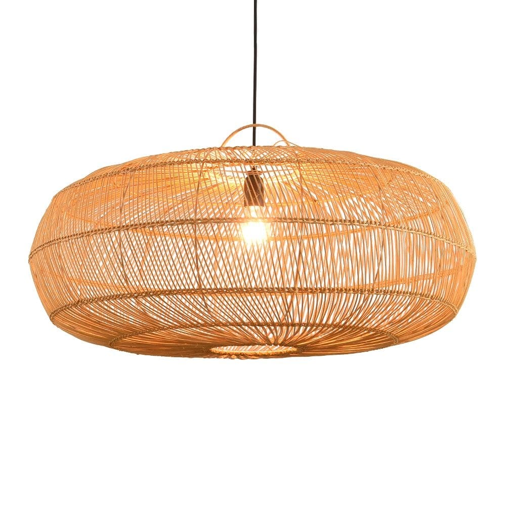 Lustre Pendente Skylight Ôtaki 4046 G Rattan E27 Bivolt