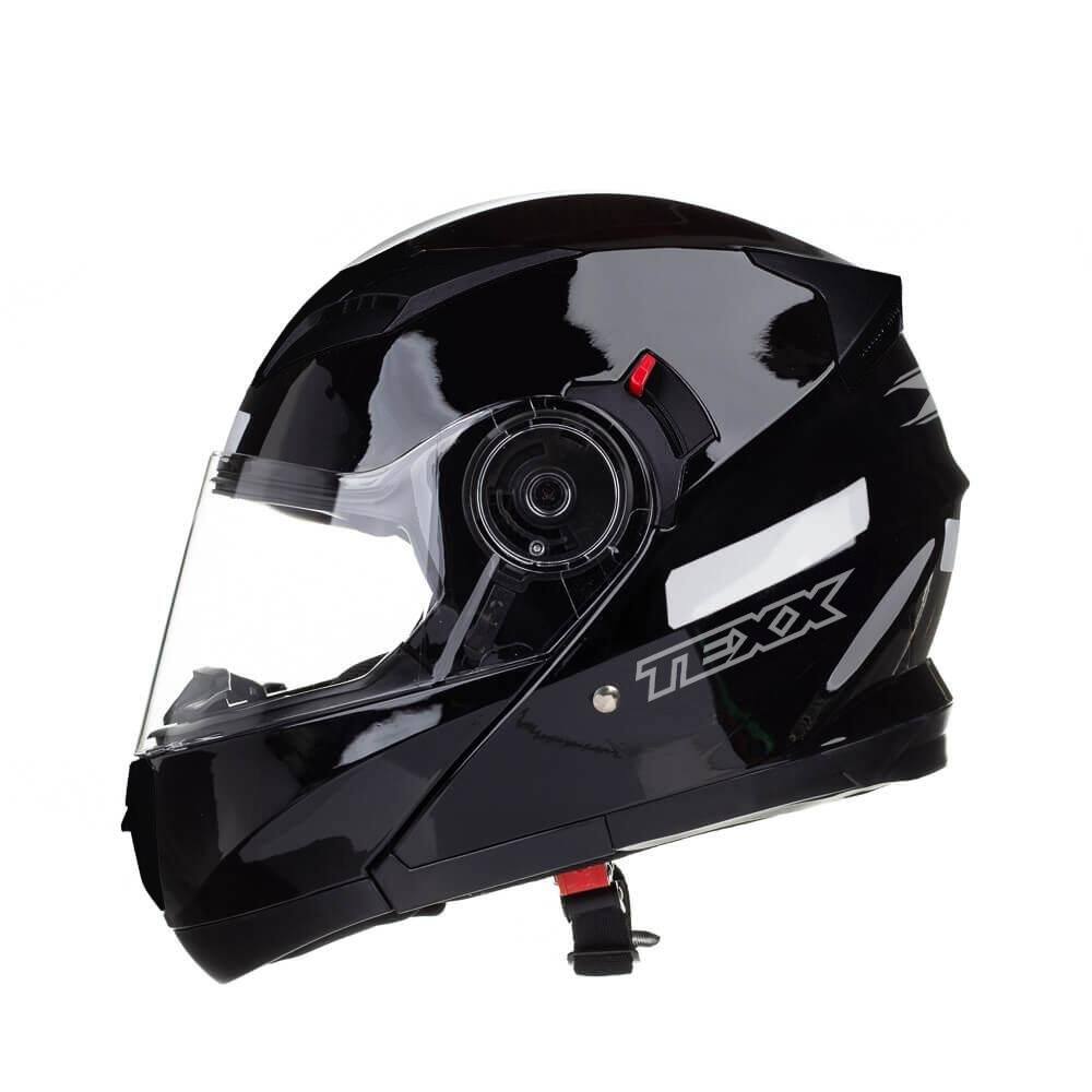 Capacete Texx Escamot Gladiator V3 Pret Brilho 56 [F016]