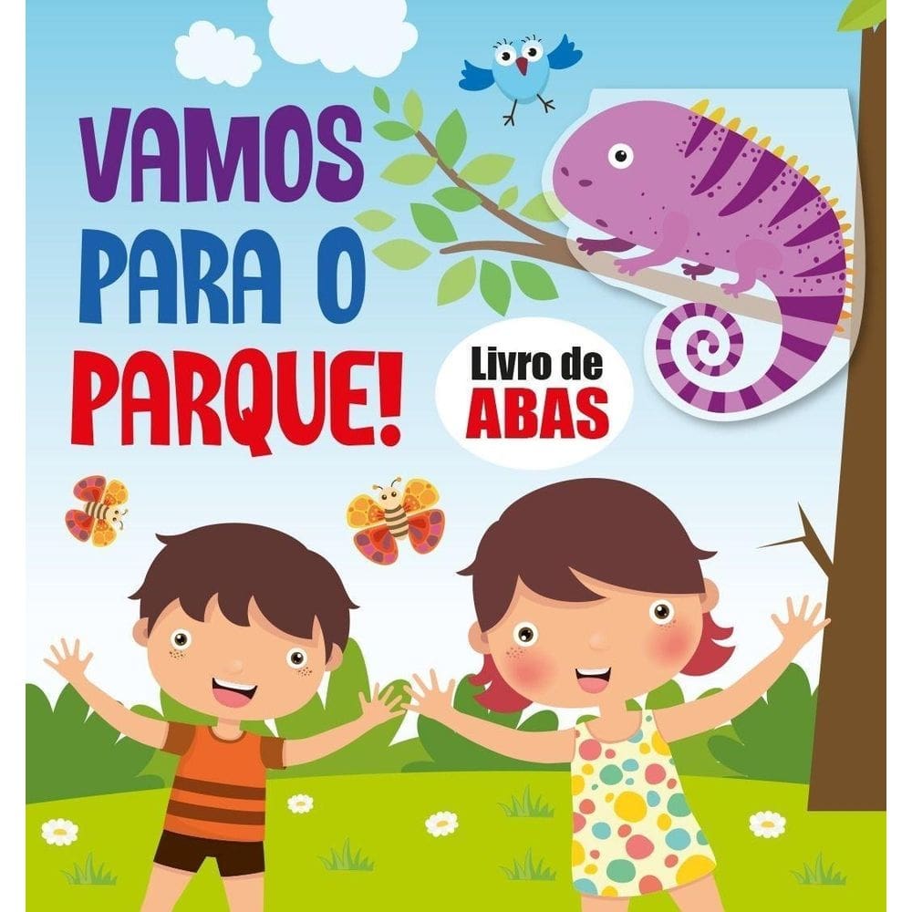 Livro De Abas - Vamos Para O Parque