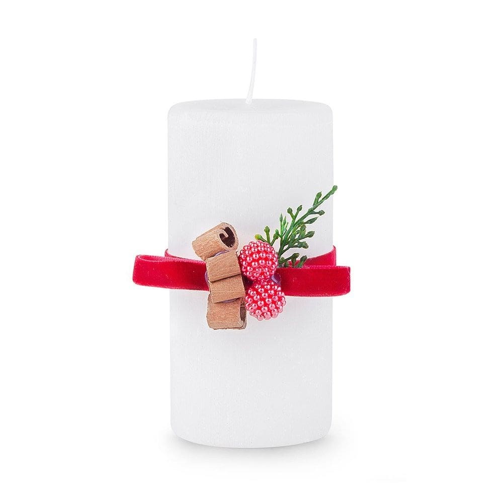 Vela Perfumada Artesanal Veludo 6X11cm