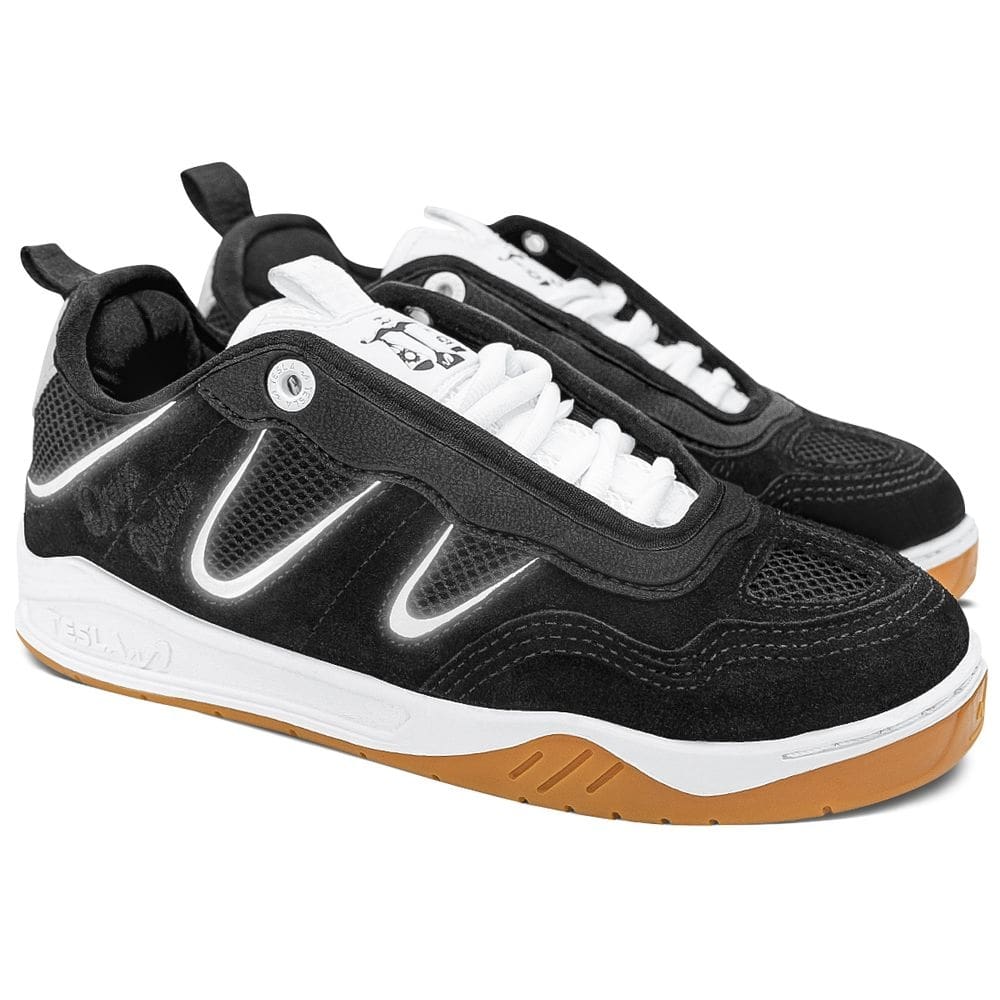 Tênis Tesla Shine Black Reflect