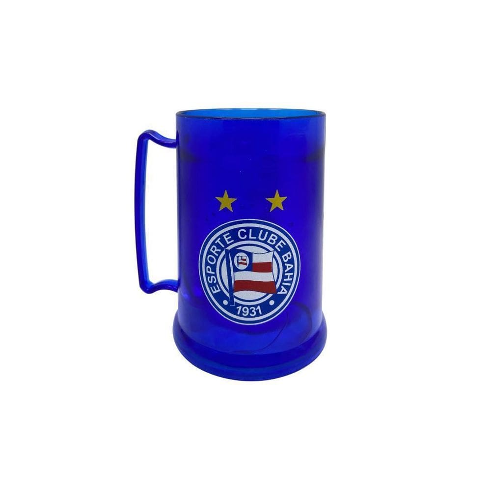 Caneca De Gel Azul Escudo Bahia 1931 Esporte Clube 300Ml