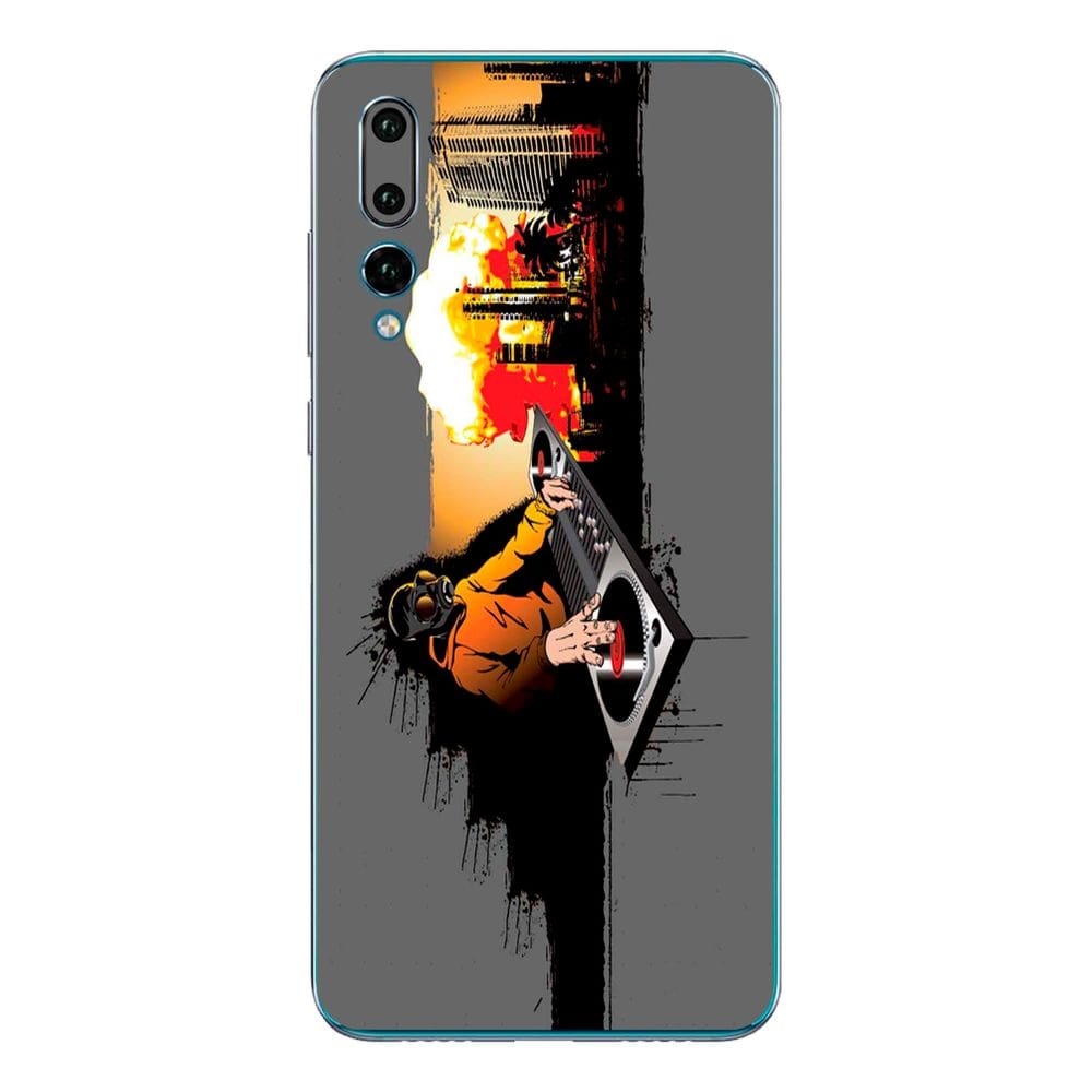 Capa Adesivo Skin264 Verso Para Huwaei P20 Pro (2018)