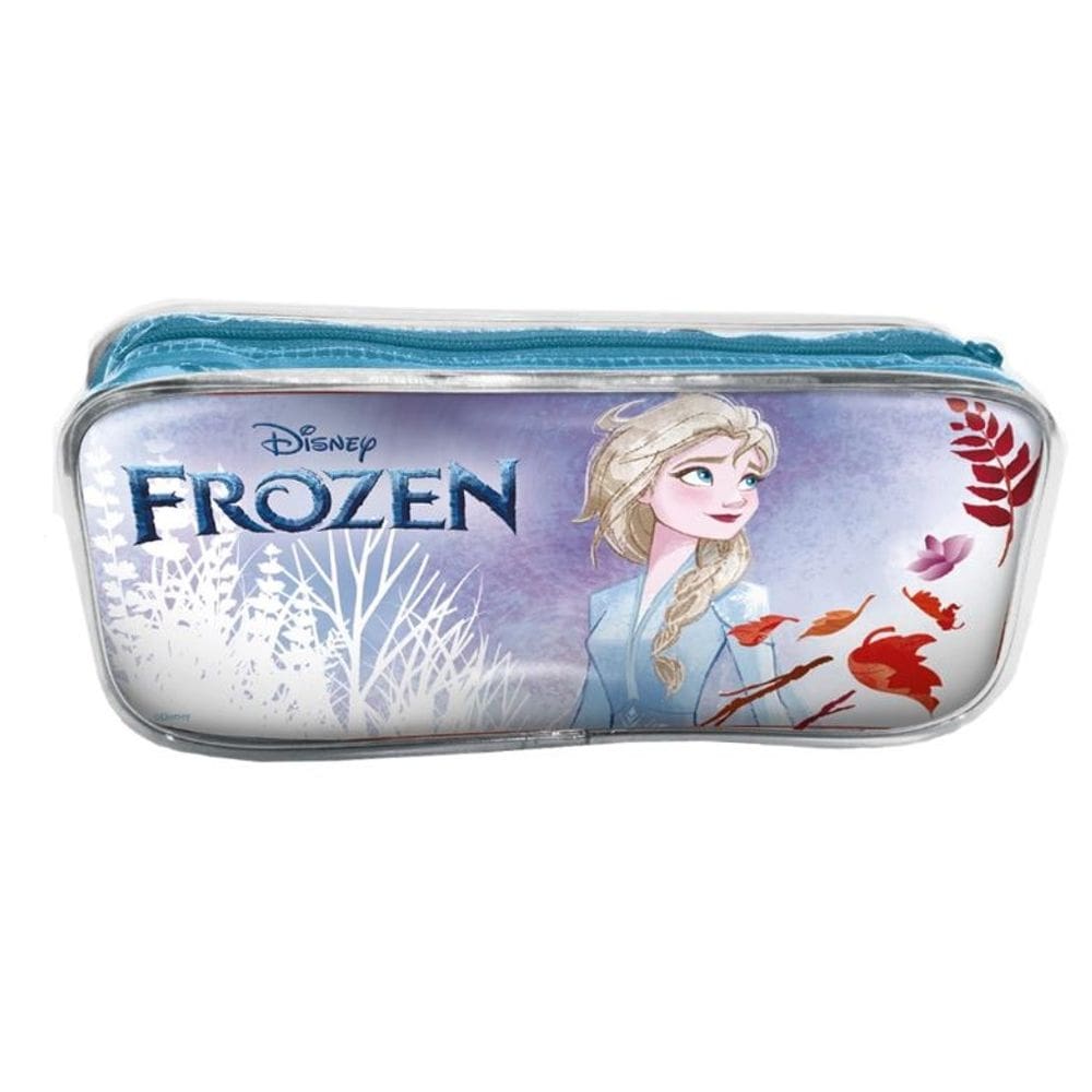 Estojo Escolar Plástico Frozen