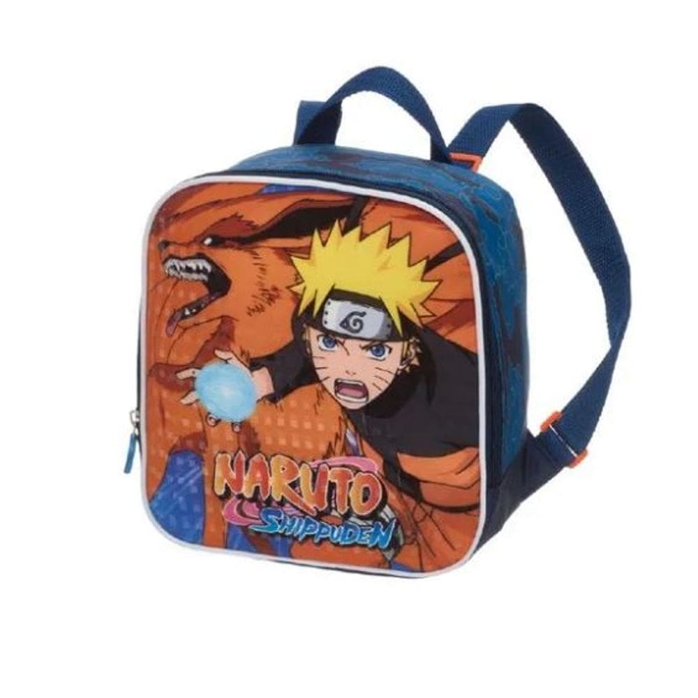 Lancheira Escolar Térmica Naruto Shippuden REF: 978C11 - AZUL