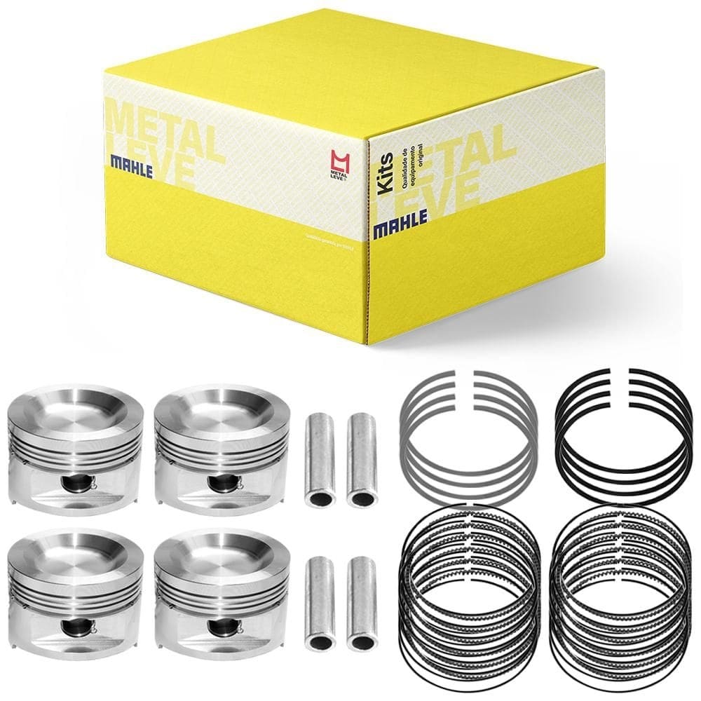 Kit Pistão Anel STD Gol G1 G2 1.6 8V AP 85 a 96 Gasolina