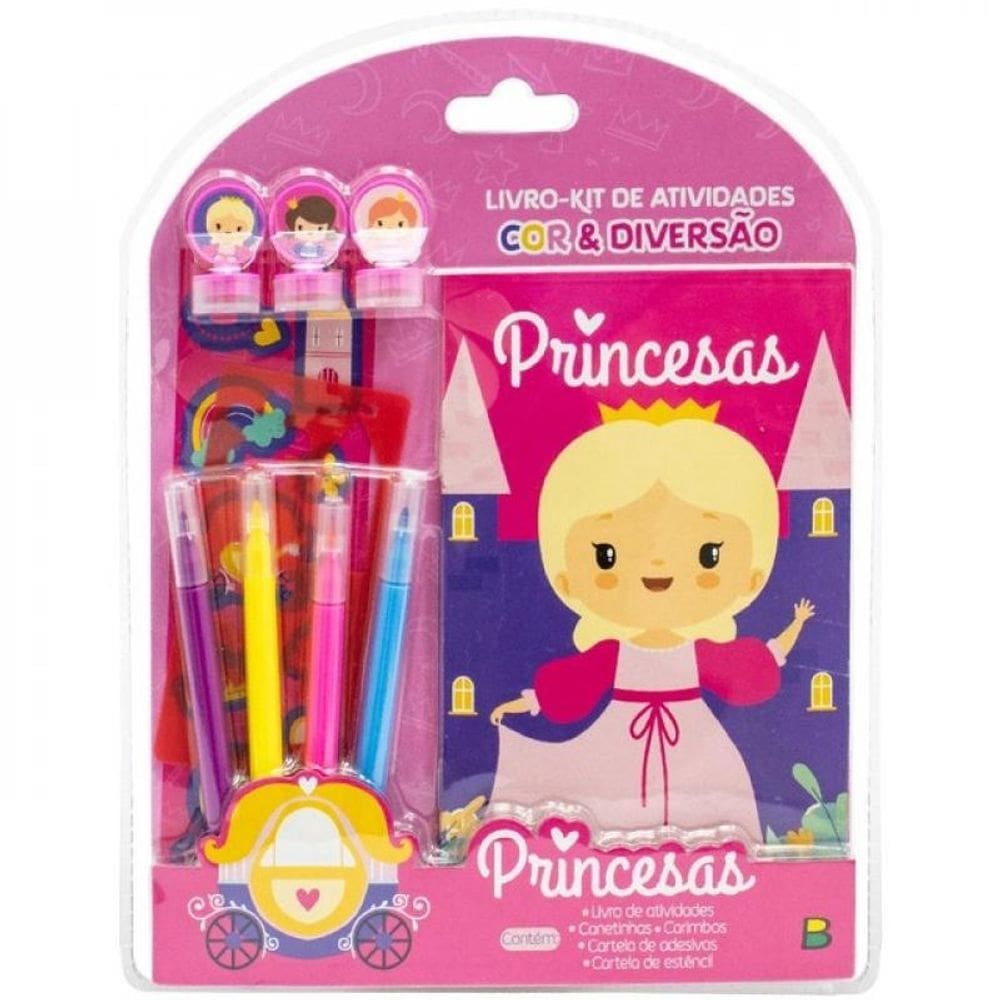 Livro-Kit De Atividades: Princesas