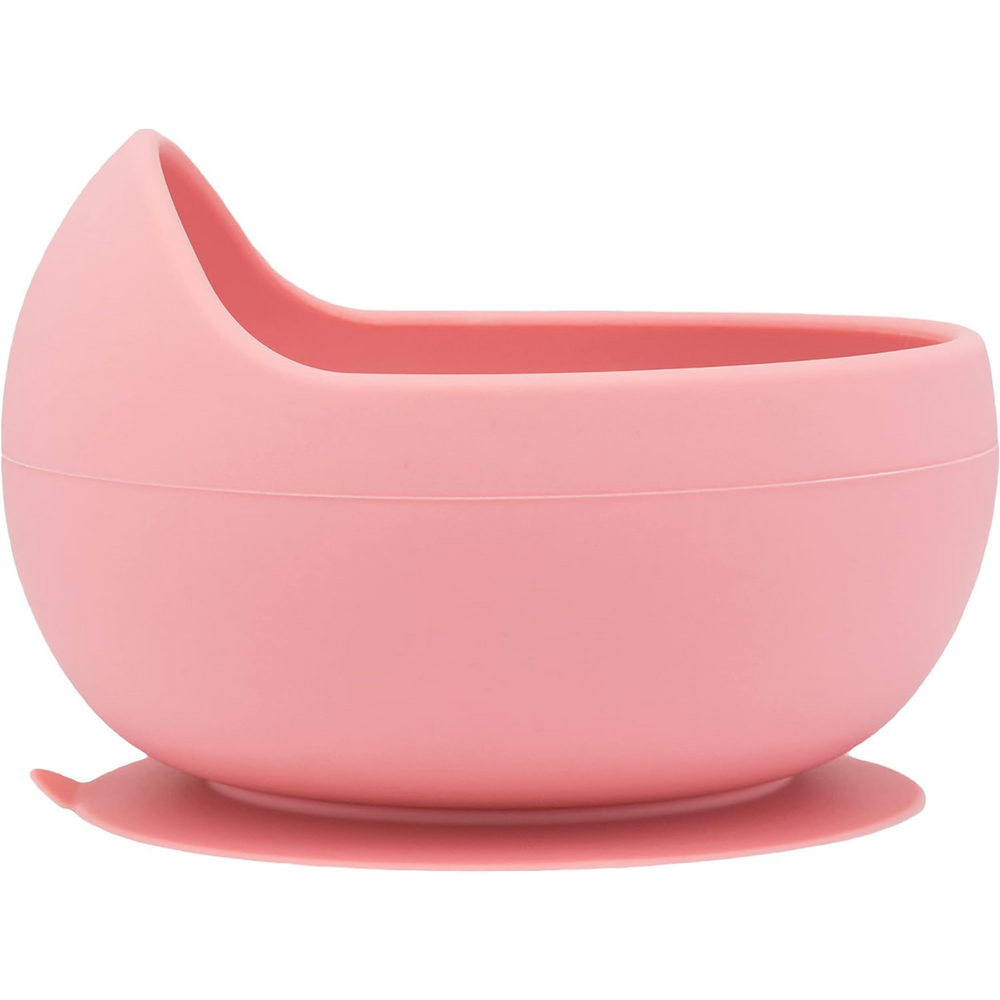 Bowl Em Silicone Com Ventosa Rosa - Buba