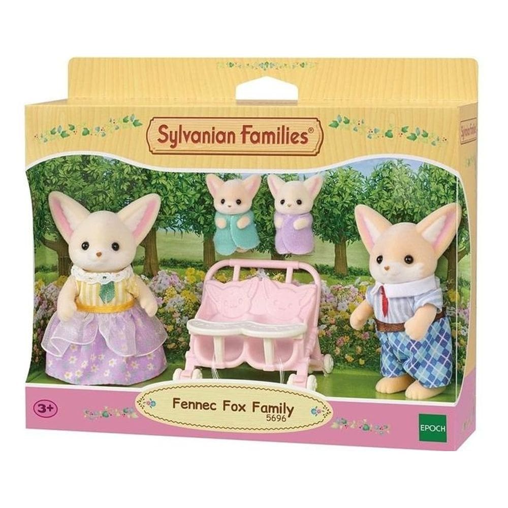 Bonecos - Familia Das Raposas do Deserto EPOCH MAGIA