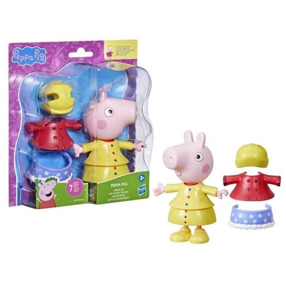 Boneca Peppa Pig Estilos Divertidos - Hasbro