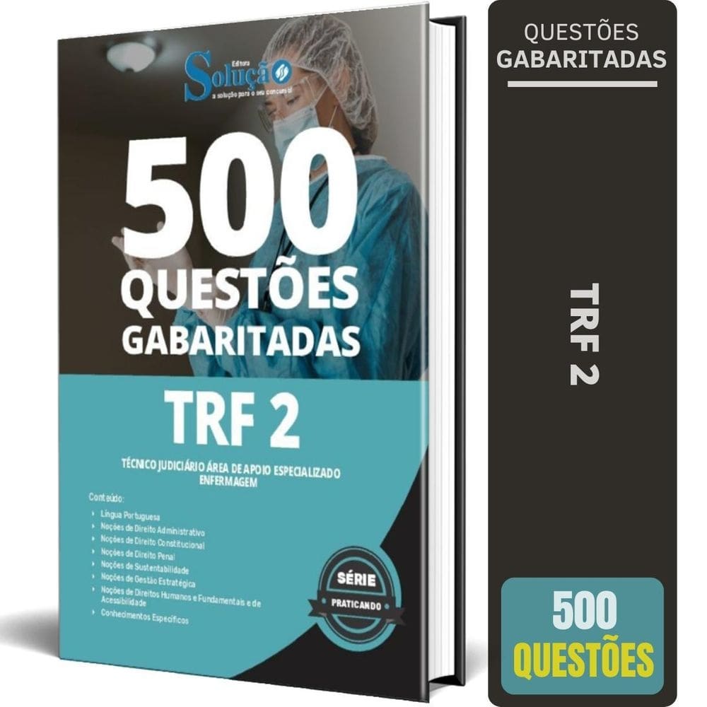 Caderno Questões Trf 2 2024 Técnico Judiciário Área Apoio