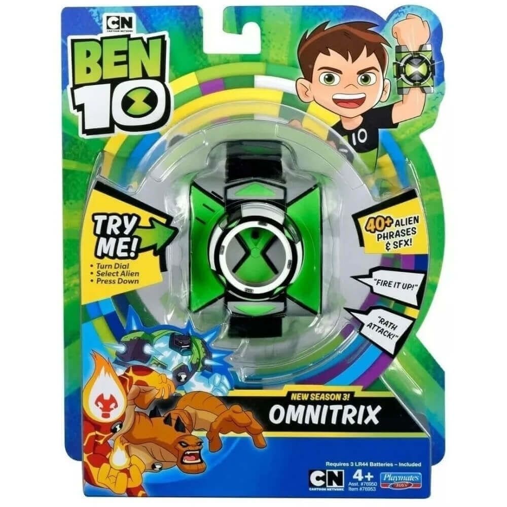 Omnitrix brinquedo ben 10 a forca alienigena | Extra