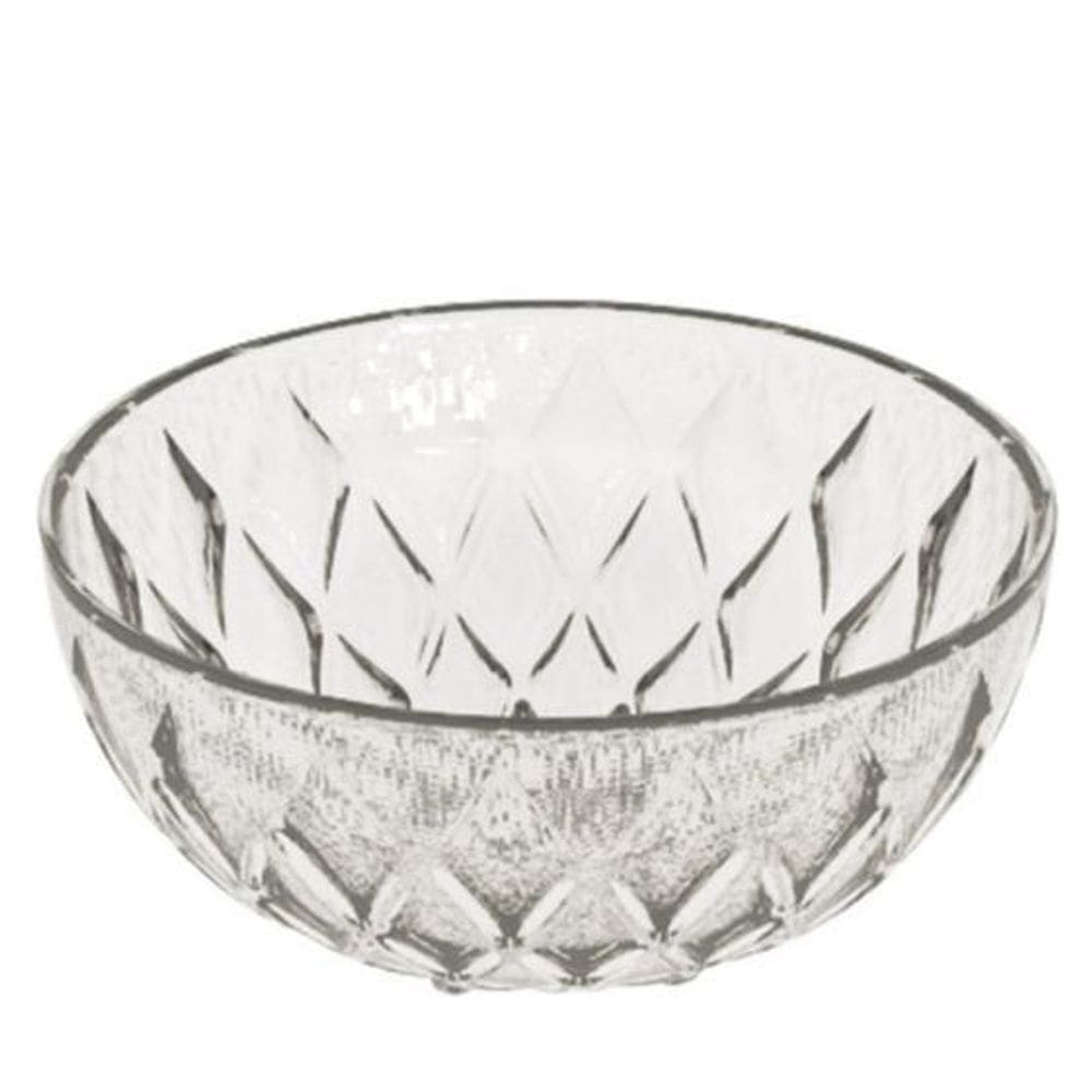 Bowl Tigela De Plástico Para Sobremesa 310Ml Cristal 11X5 Cm