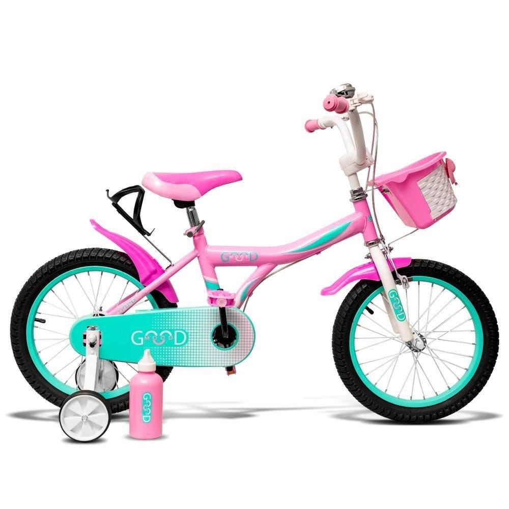 Bicicleta Infantil Aro 16 Com Rodinhas Unitoys Good Mood