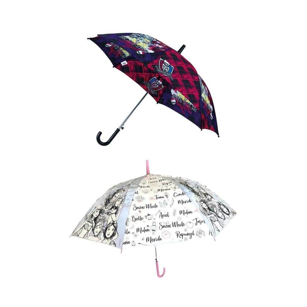 Kit 02 Guardas-Chuva Infan Monster High Princess 14436 24222