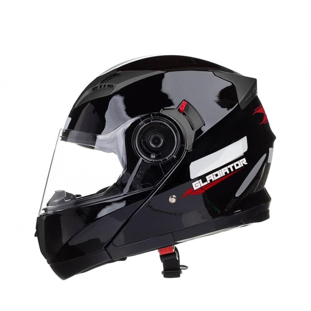 Capacete Texx Escamot Gladiator Pret Brilhante 60 [F016]