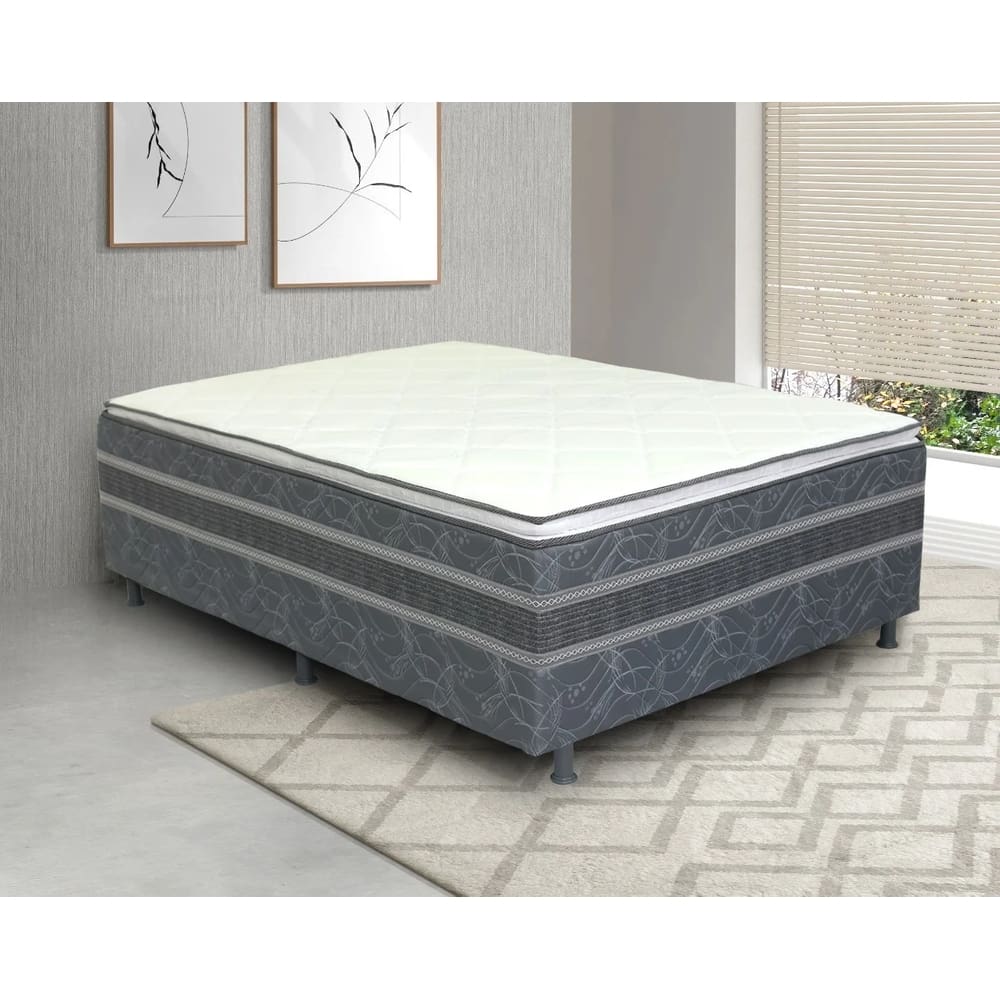 Cama Box Casal Melinda Bom Sono