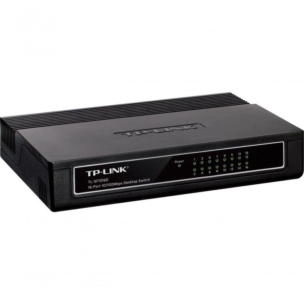 Switch De Mesa De 16 Portas - 10/100Mbps - Tl-Sf1016D Smb